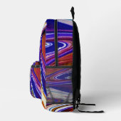 Colorful Backpack プリントバックパック (右)