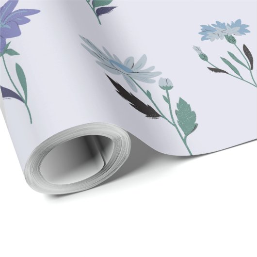 Colorful Balloons and Confetti Happy Birthday ラッピングペーパー (ロールコーナー)