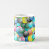 Colorful Balloons Banner コーヒーマグカップ (中央)