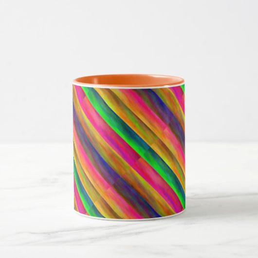 colorful bands マグカップ (中央)