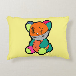 Colorful bear アクセントクッション