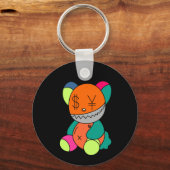 Colorful bear キーホルダー (正面)