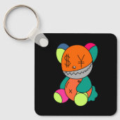 Colorful bear キーホルダー (正面)