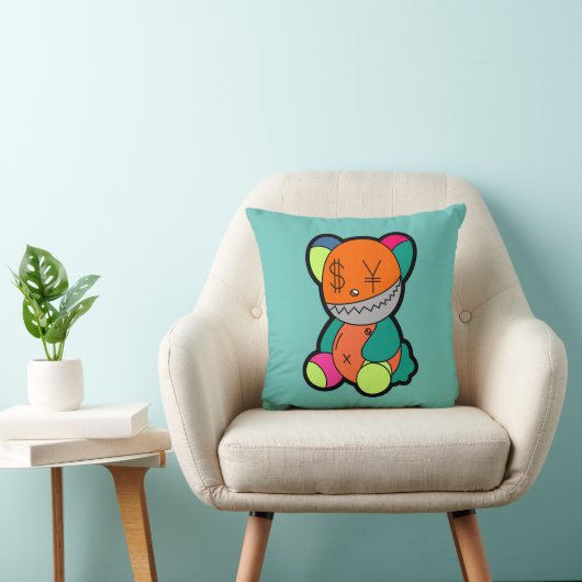Colorful bear クッション (椅子)