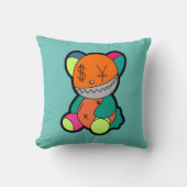 Colorful bear クッション (正面)