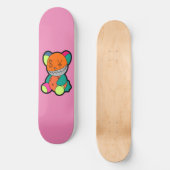 Colorful bear スケートボード (正面)