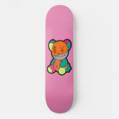 Colorful bear スケートボード (正面)