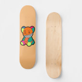 Colorful bear スケートボード (正面)