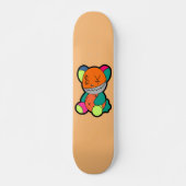 Colorful bear スケートボード (正面)