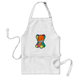 Colorful bear スタンダードエプロン