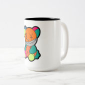 Colorful bear ツートーンマグカップ (正面右)