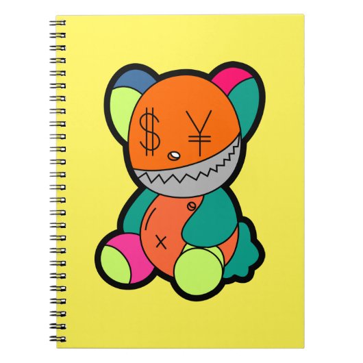 Colorful bear ノートブック (正面)