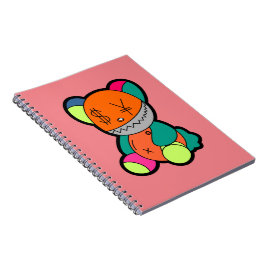 Colorful bear ノートブック