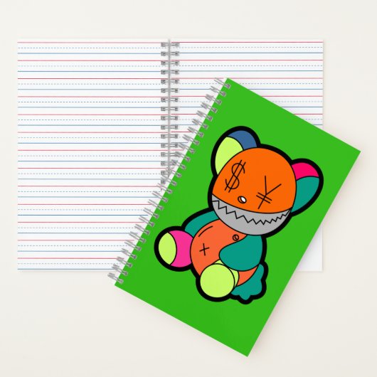 Colorful bear ノートブック (内側)
