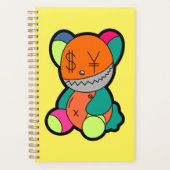 Colorful bear プランナー手帳 (正面)