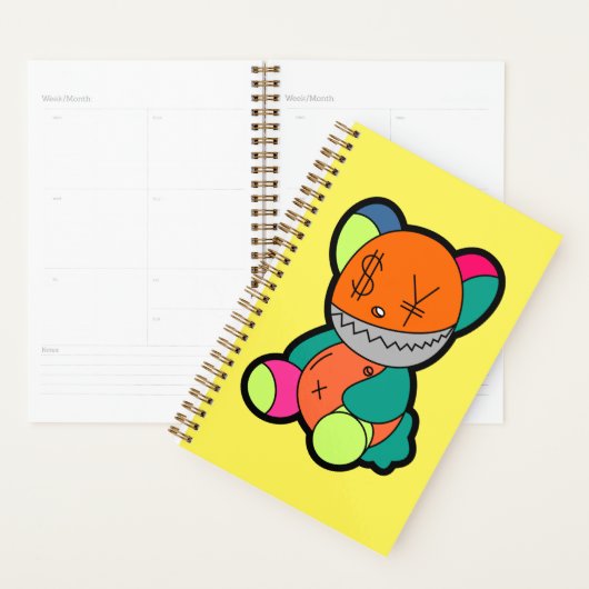 Colorful bear プランナー手帳 (ディスプレー)