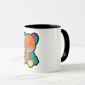 Colorful bear マグカップ (正面右)
