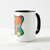 Colorful bear マグカップ (正面右)