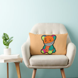 Colorful bear ランバークッション