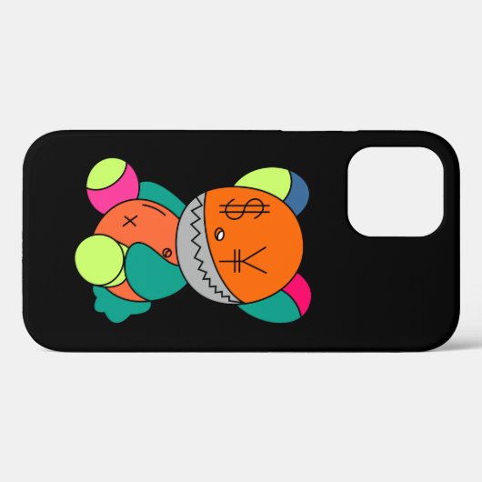 Colorful bear Case-Mate iPhoneケース (裏面 (横))