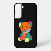 Colorful bear samsung galaxyケース (裏面)