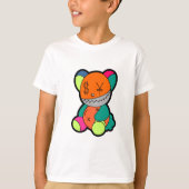 Colorful bear tシャツ (正面)