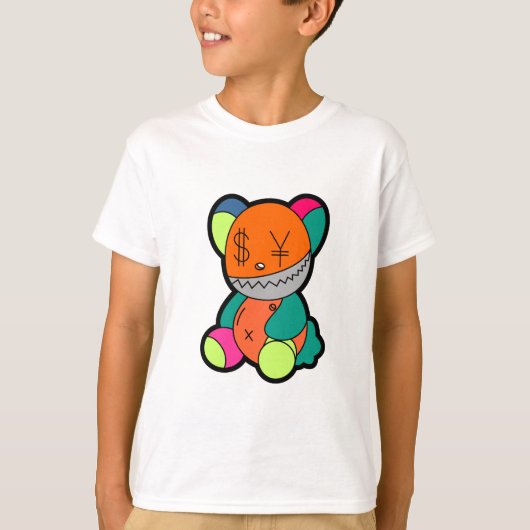 Colorful bear tシャツ (正面)