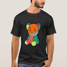 Colorful bear tシャツ