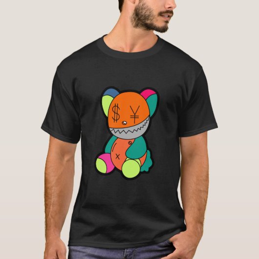 Colorful bear tシャツ (正面)