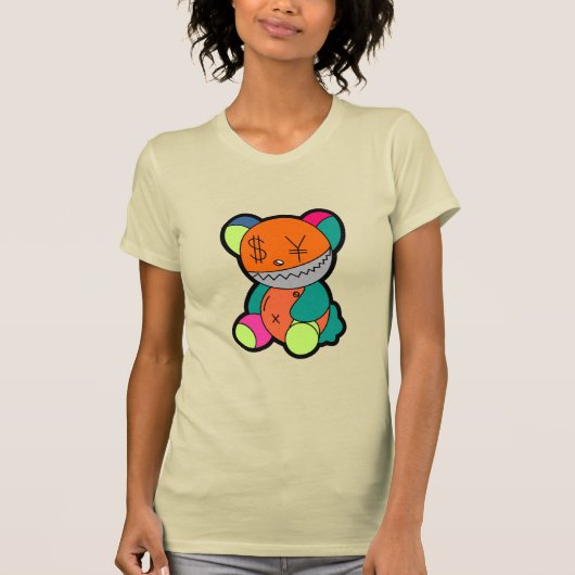 Colorful bear tシャツ (正面)
