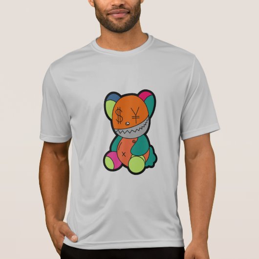 Colorful bear tシャツ (正面)