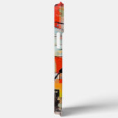 Colorful Bee Art Print Honeybee Wall Case-Mate iPhoneケース (裏面 / 右)