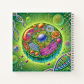 Colorful Biology Illustration for Science Lovers ノートブック (裏面)