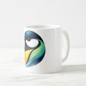 Colorful Bird Mug コーヒーマグカップ (正面右)