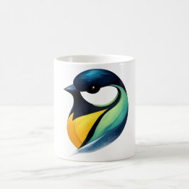 Colorful Bird Mug コーヒーマグカップ