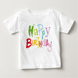 Colorful Birthday Kids Tee ベビーTシャツ