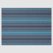 Colorful Black Blue Winter Spring Summer Stripes 薄葉紙 (正面)