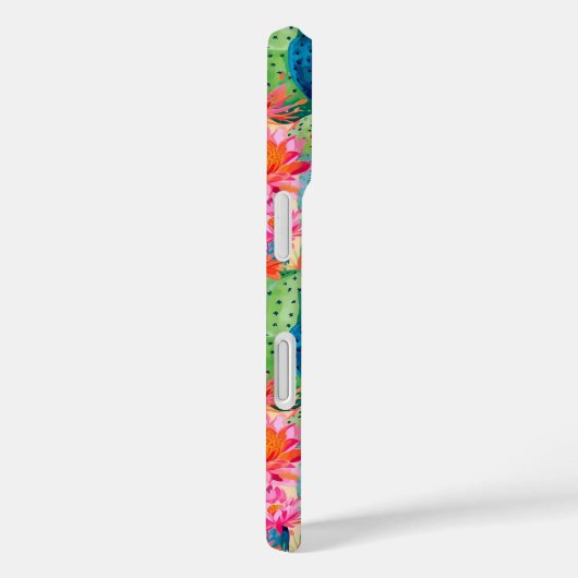 Colorful Blooming Cacti Personalized Case-Mate iPhoneケース (裏面 / 右)