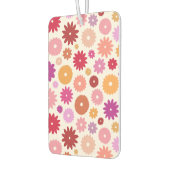 Colorful Blooms Pattern カーエアーフレッシュナー (左)