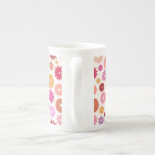 Colorful Blooms Pattern ボーンチャイナマグカップ (裏面)