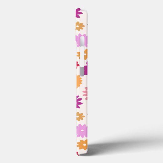 Colorful Blooms Pattern Case-Mate iPhoneケース (裏面 / 左)