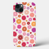 Colorful Blooms Pattern Case-Mate iPhoneケース (裏面)