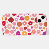 Colorful Blooms Pattern Case-Mate iPhoneケース (裏面 (横))