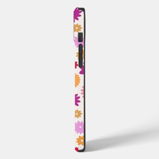 Colorful Blooms Pattern Case-Mate iPhoneケース (裏面 / 左)