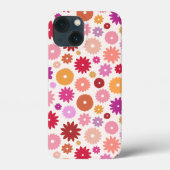 Colorful Blooms Pattern Case-Mate iPhoneケース (裏面)