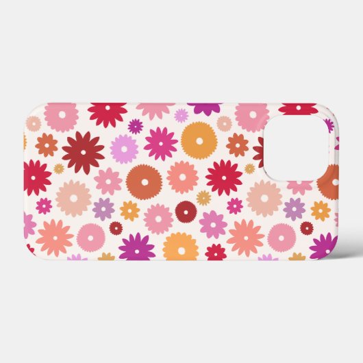 Colorful Blooms Pattern Case-Mate iPhoneケース (裏面 (横))