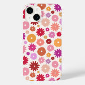 Colorful Blooms Pattern Case-Mate iPhoneケース (裏面)