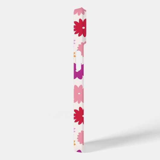 Colorful Blooms Pattern Case-Mate iPhoneケース (裏面 / 右)
