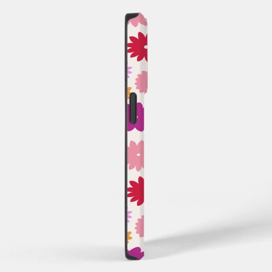 Colorful Blooms Pattern Case-Mate iPhoneケース (裏面 / 右)
