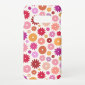 Colorful Blooms Pattern Samsung Galaxyケース (裏面)